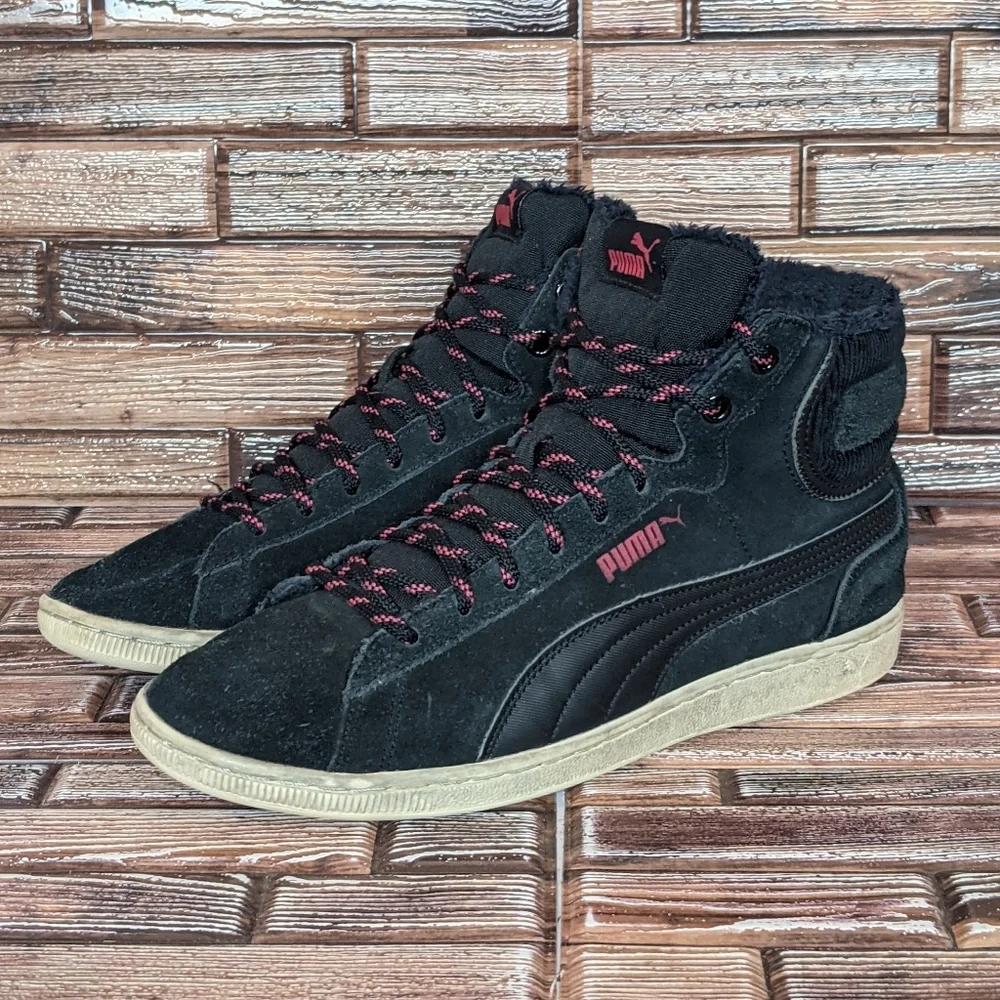 Puma fleece Lined Mid Suede - Women's 9_2